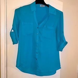 Express Long Sleeve Button Up